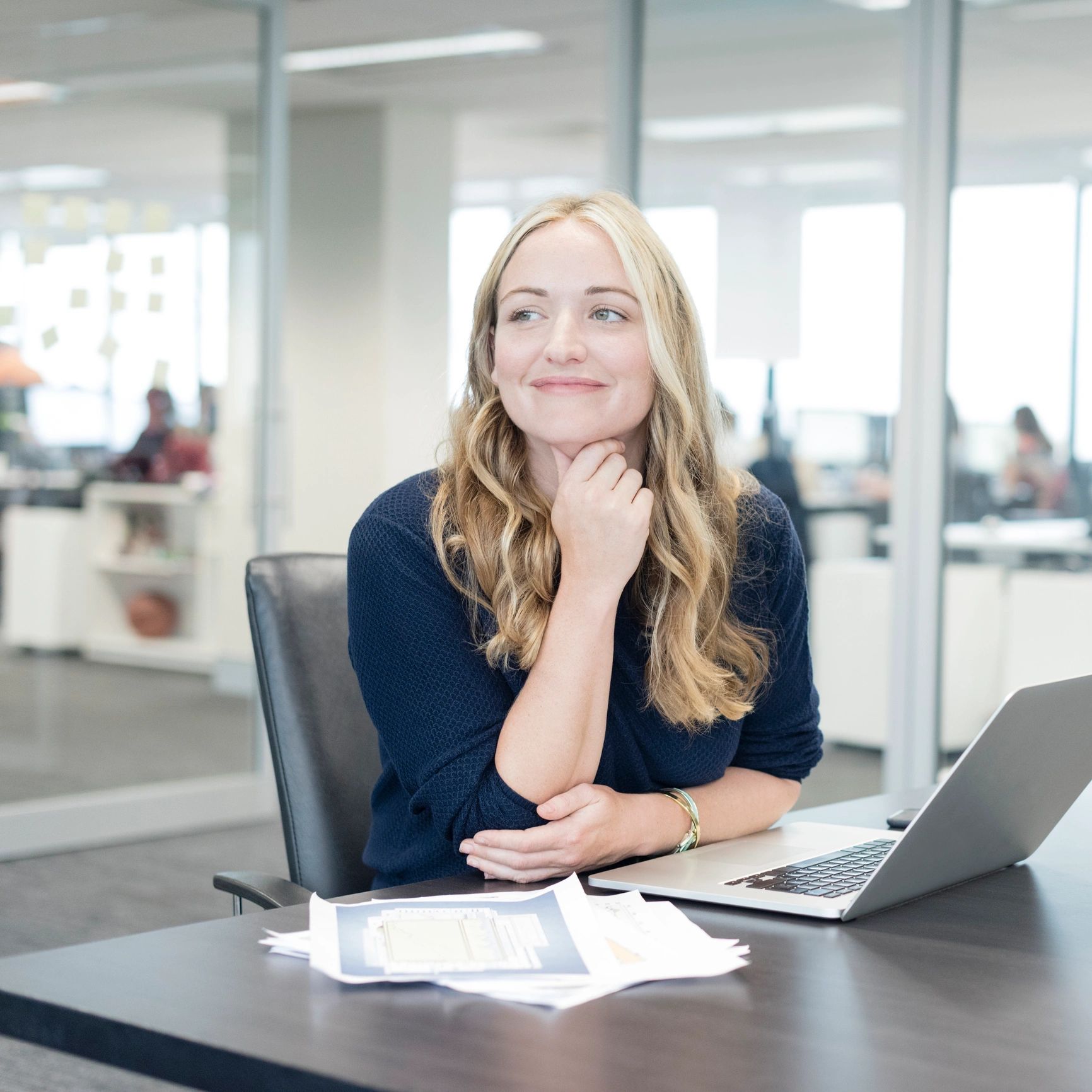 Professional portrait of a senior executive woman